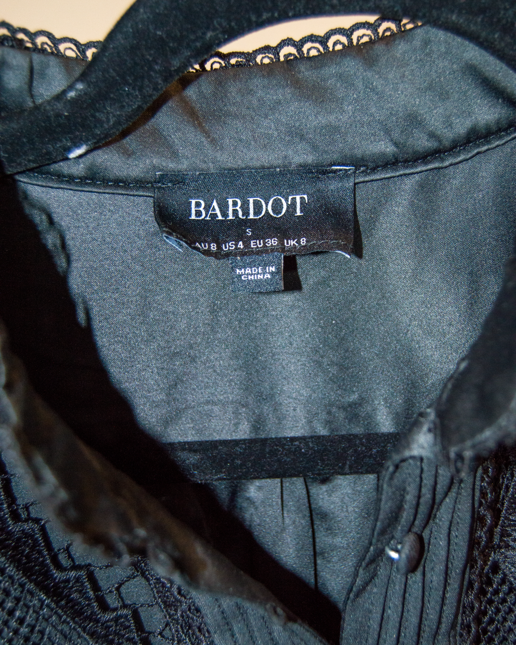 Find #9 Bardot Lace Dress