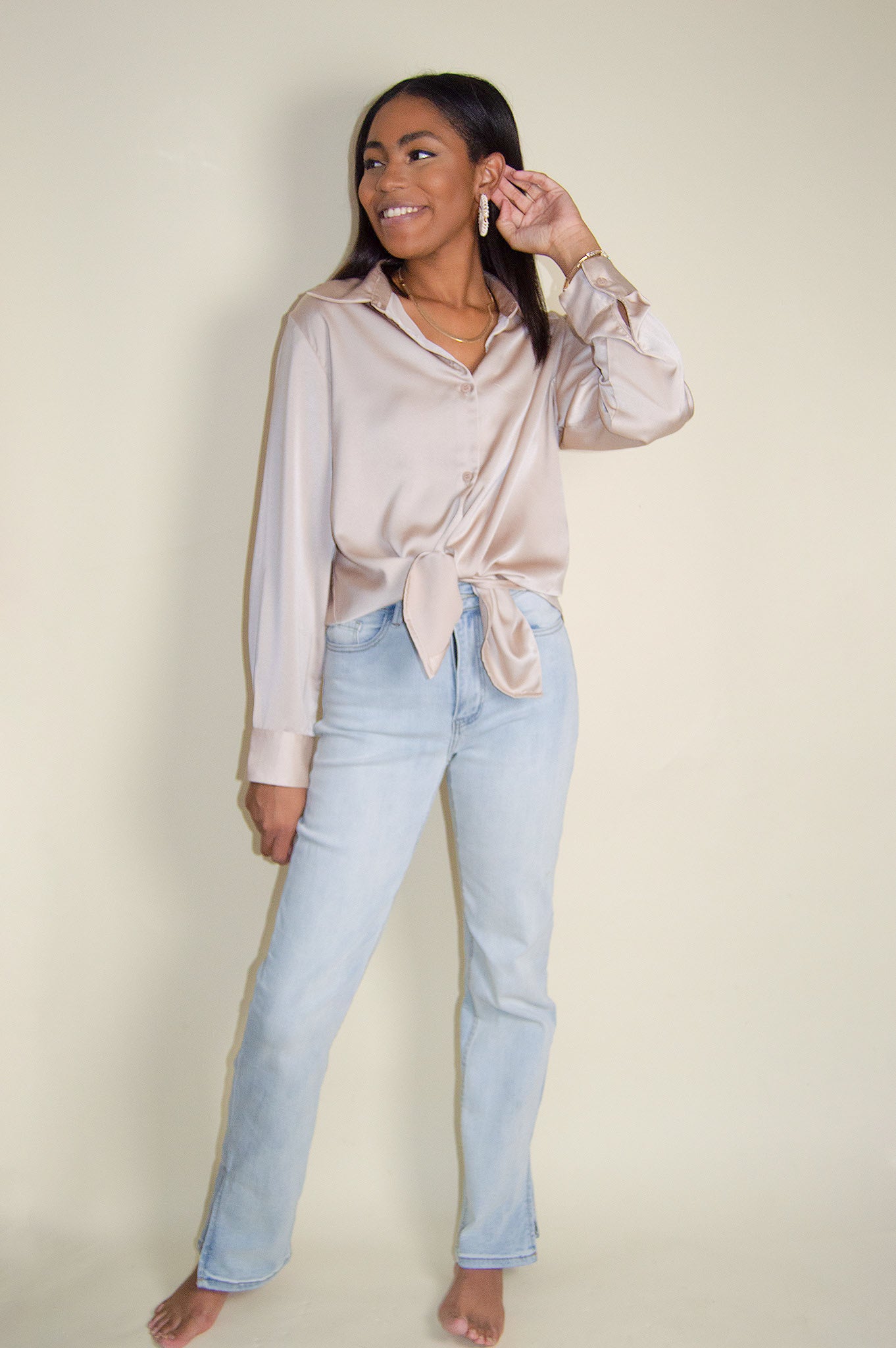 Mimosa Button Down Blouse
