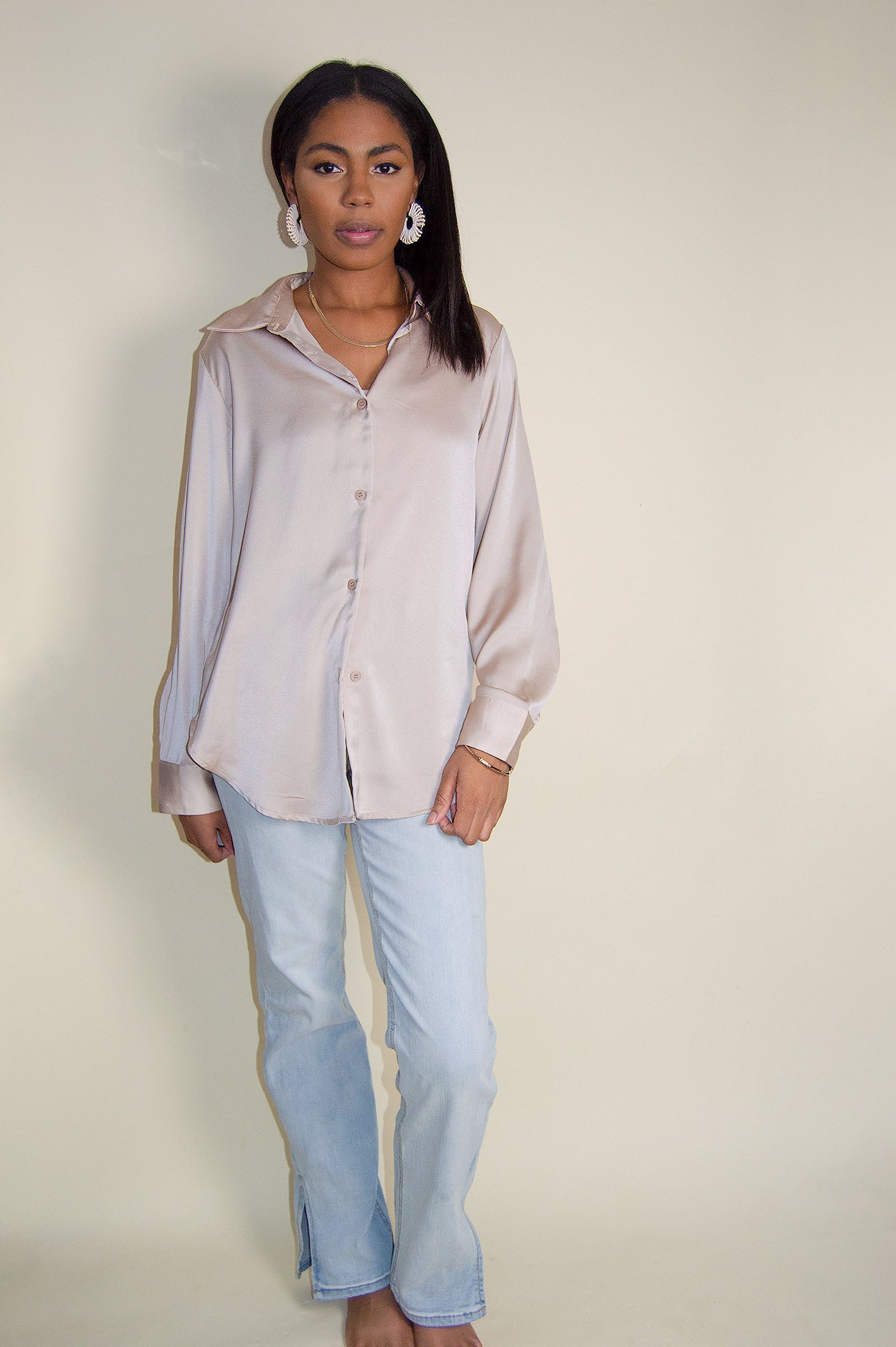 Mimosa Button Down Blouse